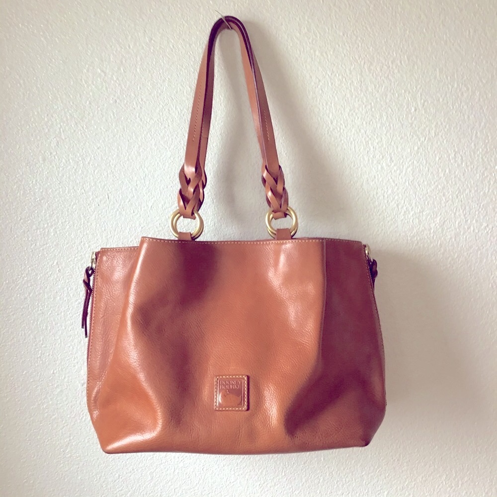 Dooney and Bourke Florentine large Barlow Satchel.